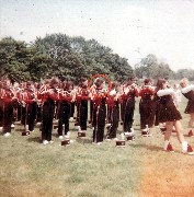 Rebecca (Becky) Dorrough (Clabaugh Diment); Tecumseh High School Band